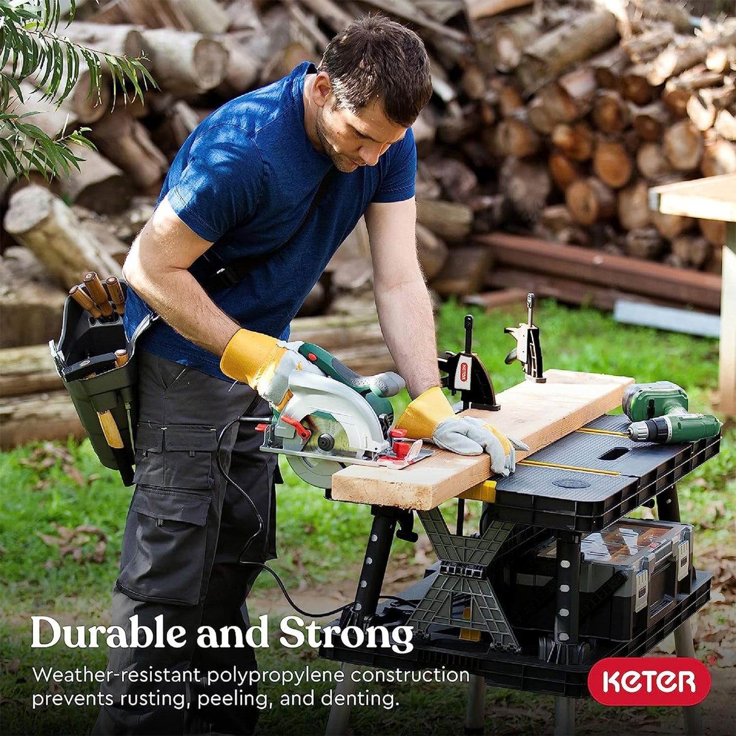 Portable Folding Work Table