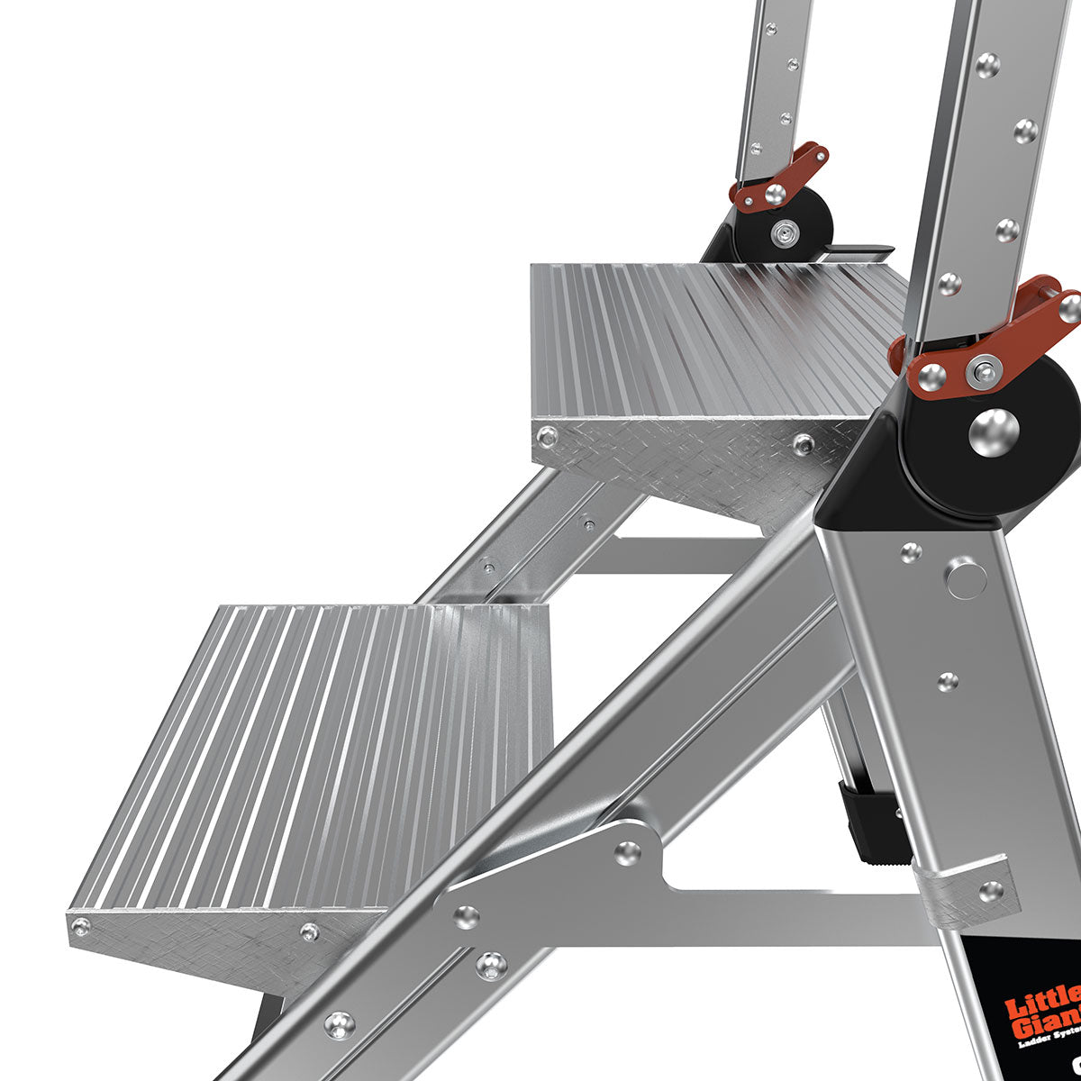 Safety Step-Folding Ladder 2/3/4 Step Stool