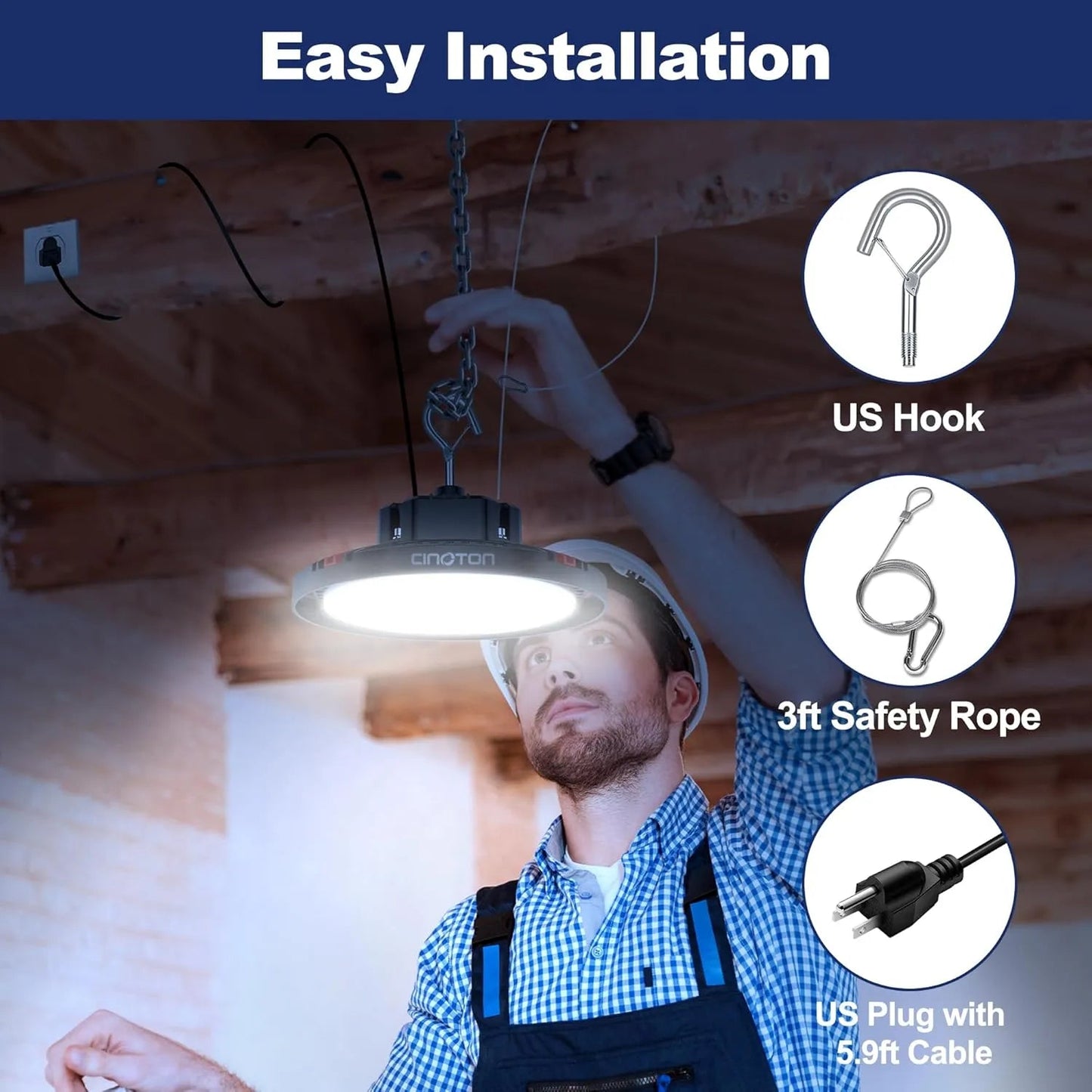 Hot Sale-160W UFO LED High Bay Light with 24000 Lumens