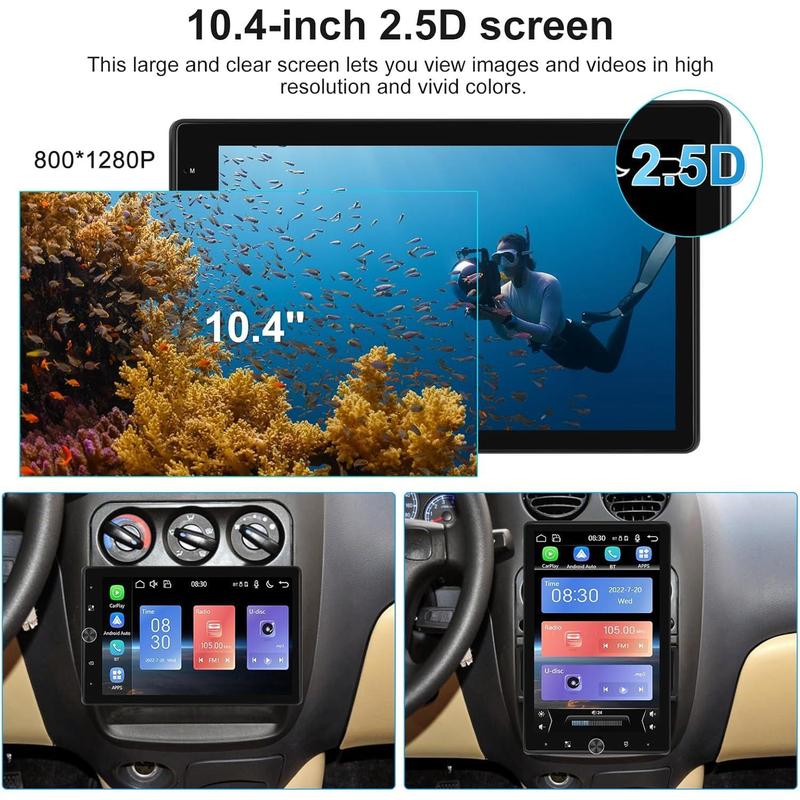 Hot Sale-10.4 Inch Touch Screen Car Stereo