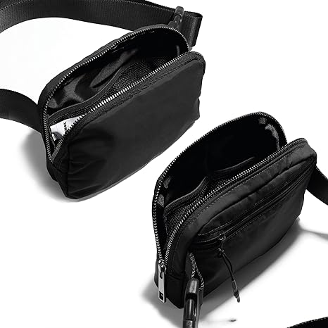 Lightweight Waterproof Waist Bag – Unisex Adjustable Crossbody Chest Pack, Compact 1L Travel & Sports Belt Bag